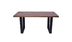 Стол Бостон 1600*800 мм Мореный дуб/Ноги трапеция Стол Бостон 1600*800 мм Мореный дуб/Ноги трапеция