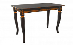 Стол Роял 1200*700*765 (тон черный RAL9005 + патина золото) Стол Роял 1200*700*765 (тон черный RAL9005 + патина золото)